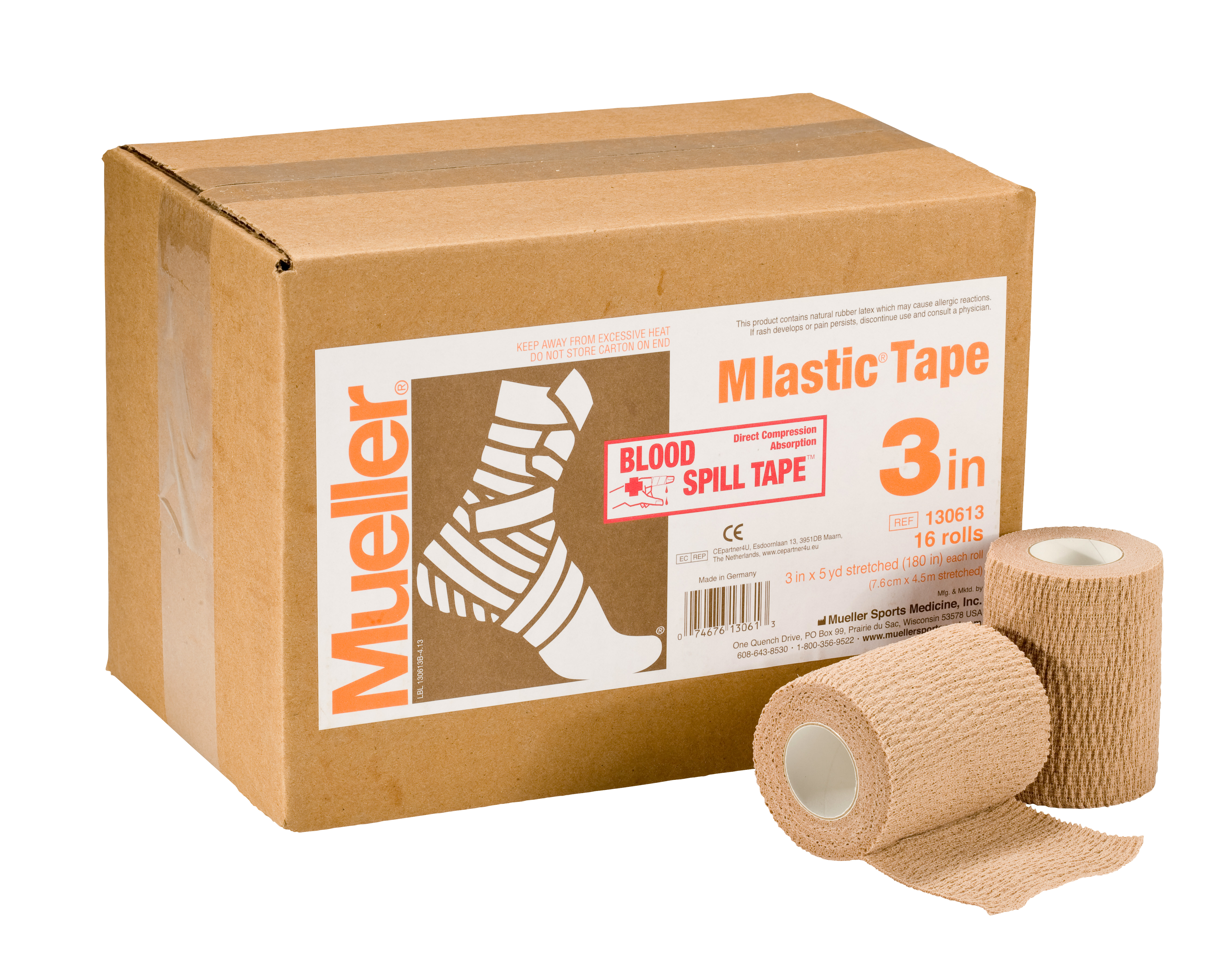 Mueller M Lastic Tape - 7cm 16 Rollen